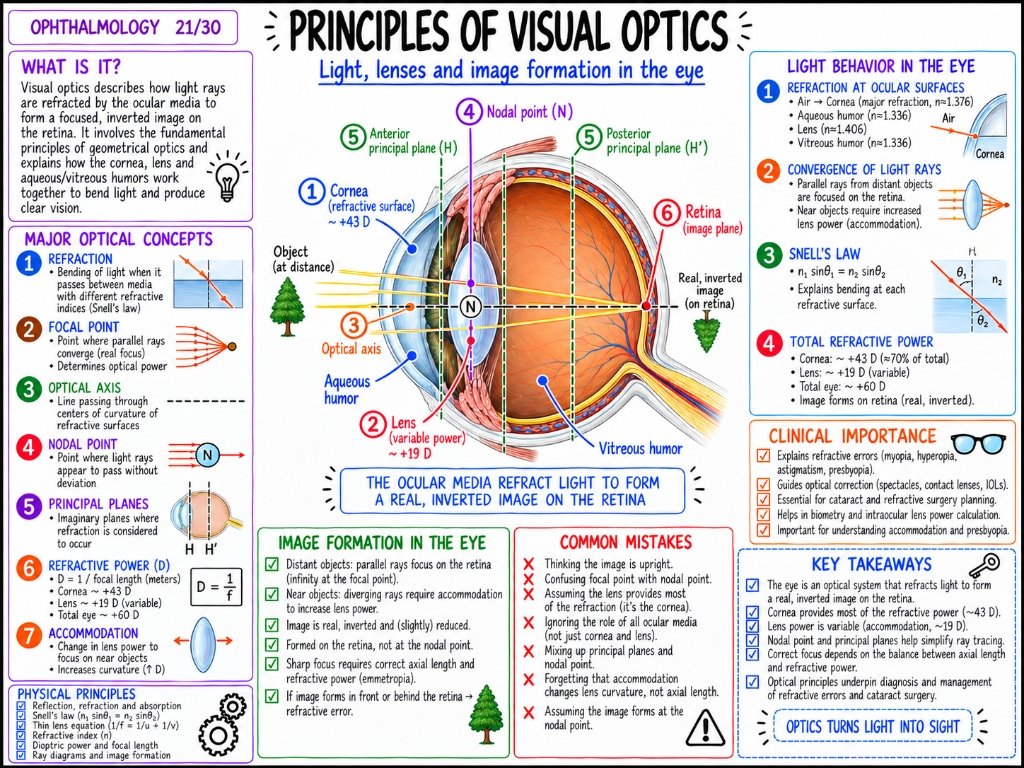 Emmetropia โ Normal optical state of the eye (25/30)